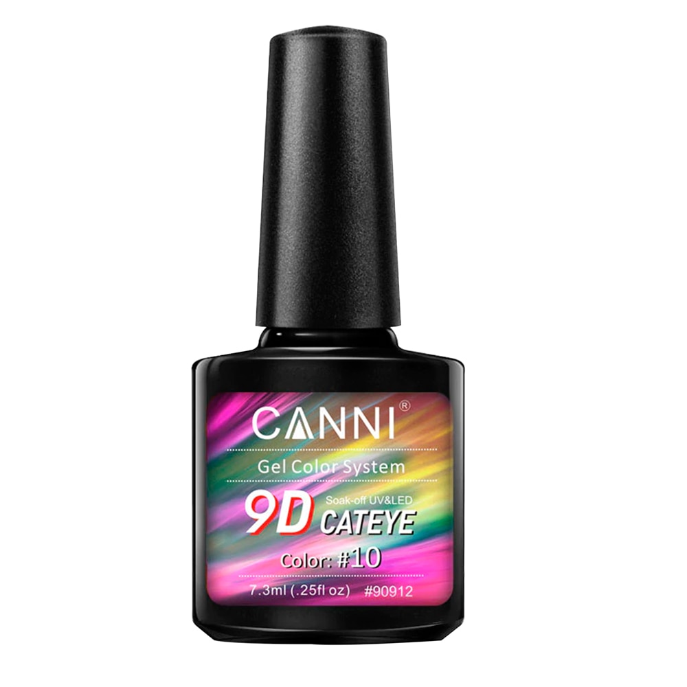 Oja semipermanenta Canni, 9D Cat Eye, 7.3 ml, nuanta 10