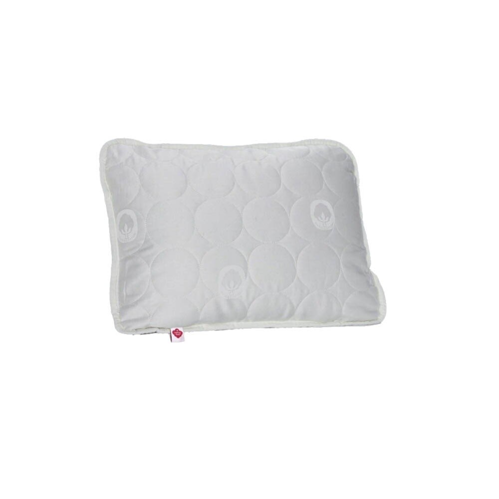 Perna bebelusi umplutura din lana si fata de bumbac 100%, Cotton Box, 35x45 cm, ecru