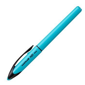 Roller 0.5mm Uni-Ball UBA-188EL-M AIR, corp turcoise/cerneala albastra Roller 0.5mm Uni-Ball UBA-188EL-M AIR, corp turcoise/cerneala albastra