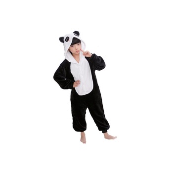 Pijama tip salopeta copii model panda 3-4 ani Pijama tip salopeta copii model panda 3-4 ani