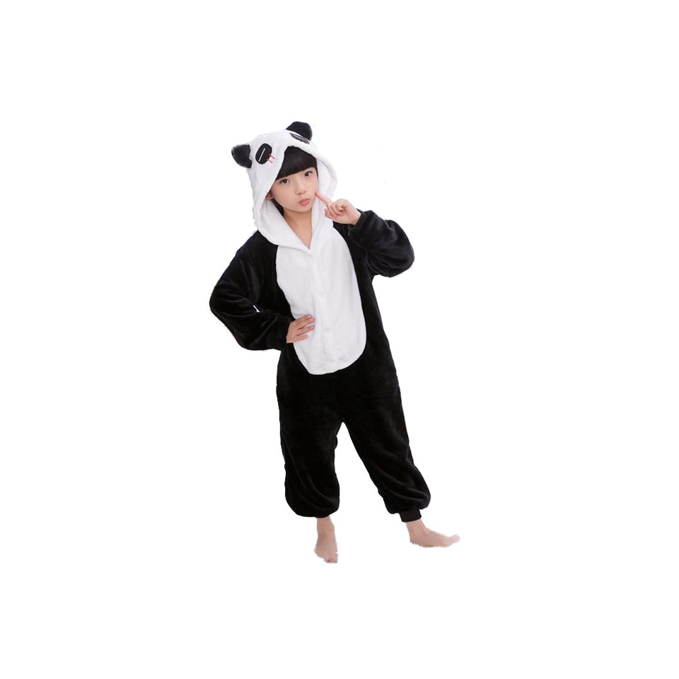 snowman Victor wake up Pijama salopeta copii urs panda, 3-4 ani - eMAG.ro