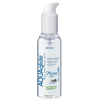 Lubrifiant pe baza de apa Aquaglide cu lemongrass 200 ml Lubrifiant pe baza de apa Aquaglide cu lemongrass 200 ml