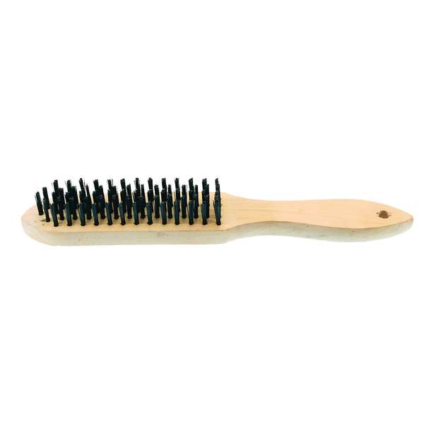 Perie manuala, KAPRIOL, cu maner curbat, 27cm