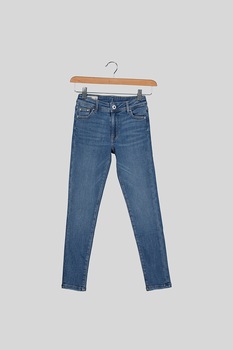 Pepe Jeans London, Blugi skinny Pixlette, Albastru Pepe Jeans London, Blugi skinny Pixlette, Albastru
