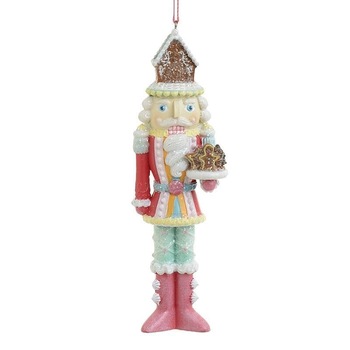 Set 2 ornamente brad Nutcracker din rasina 4.5 cm x 15 cm Set 2 ornamente brad Nutcracker din rasina 4.5 cm x 15 cm