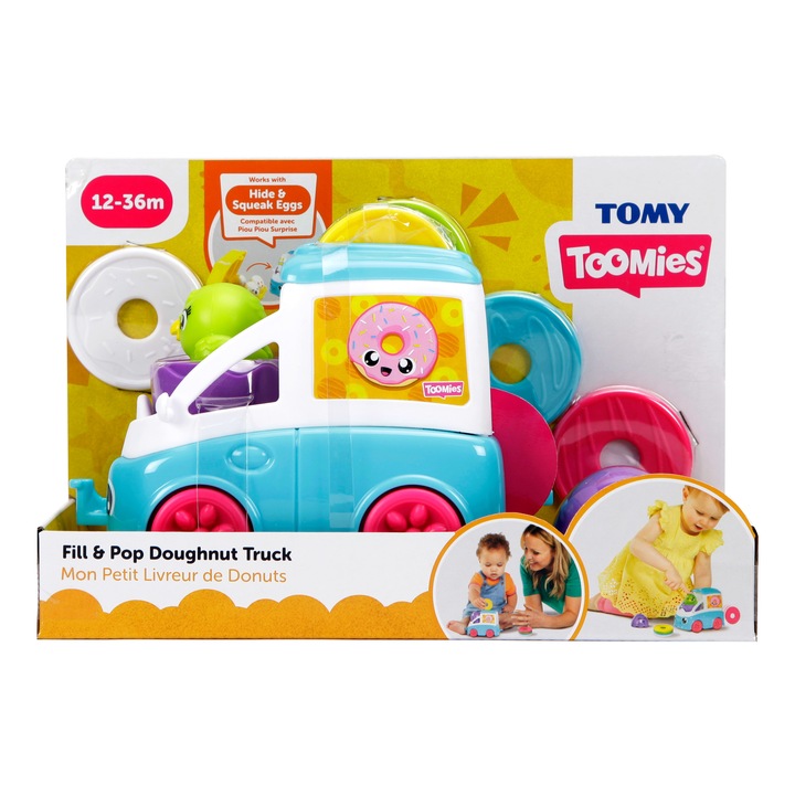 Tomy Játék - Fánkos kocsi