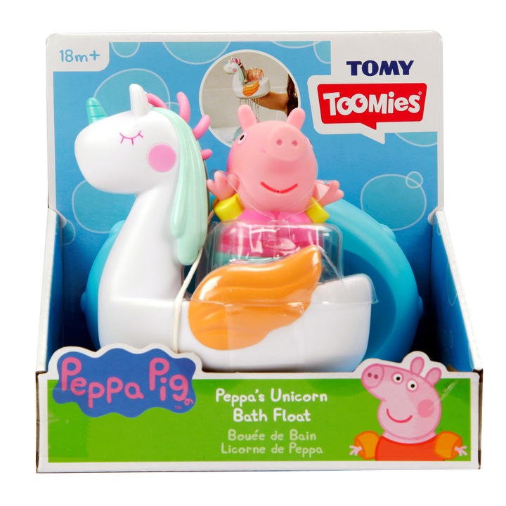 Tomy Fürdőjáték - Peppa és unikornis