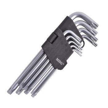 Set Imbus Torx 9 bucati MRG, T10 – T50, Crom-Vanadiu C415 Set Imbus Torx 9 bucati MRG, T10 – T50, Crom-Vanadiu C415