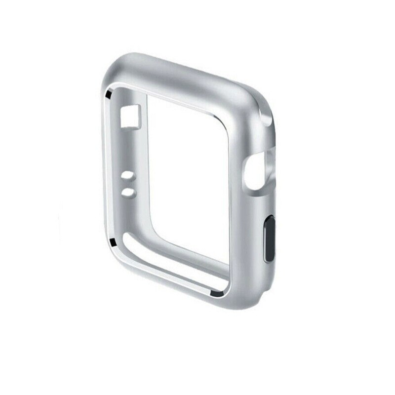 Husa protectie tip Full Body Magnetica pentru Apple Watch 40mm, Silver
