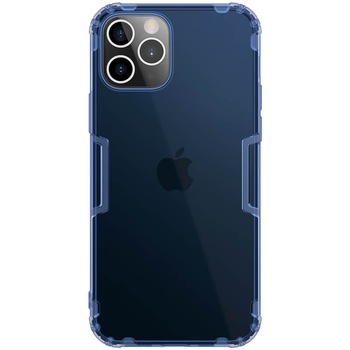 Huse din silicon Nillkin albastru, pentru iPhone 12 Pro Huse din silicon Nillkin albastru, pentru iPhone 12 Pro