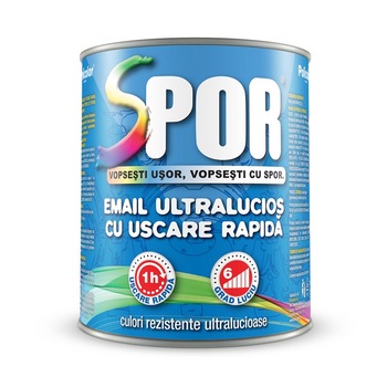 Email Pentru Metal Policolor Spor Negru 0.75l Email Pentru Metal Policolor Spor Negru 0.75l