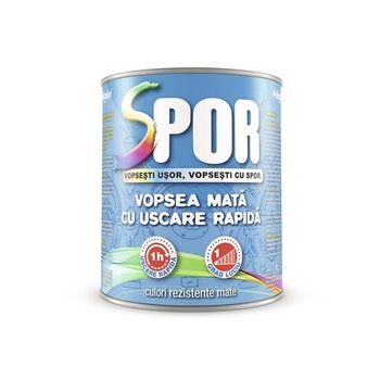 Email Pentru Metal Policolor Spor Alb Mat 0.75l Email Pentru Metal Policolor Spor Alb Mat 0.75l