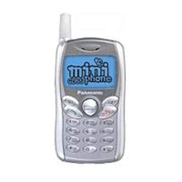Panasonic GD55 Téléphone Mobile Argenté – Pour Pièces Ou Réparation (non Testé)