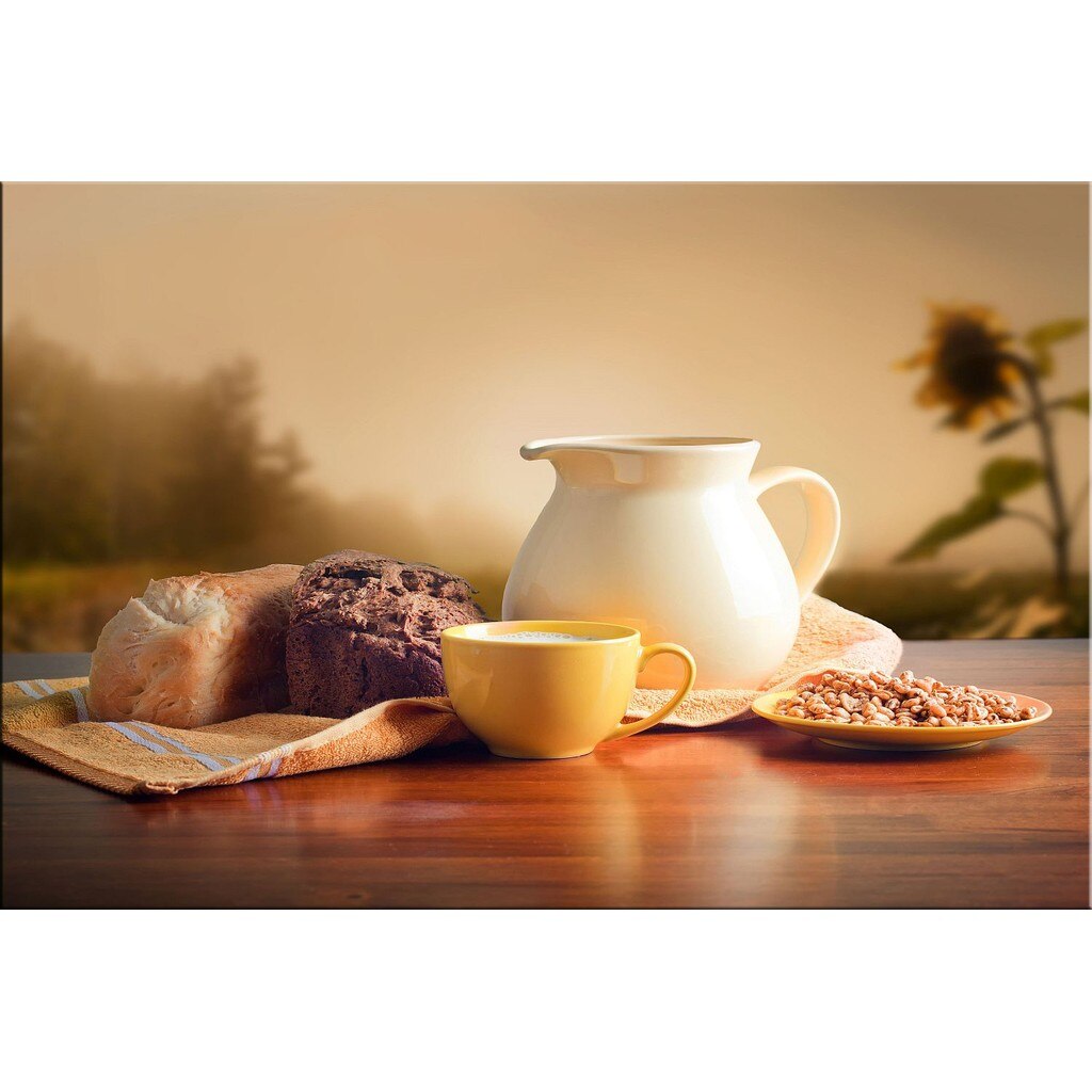 Tablou DualView Startonight Lapte si paine, luminos in intuneric, 60 x 90 cm