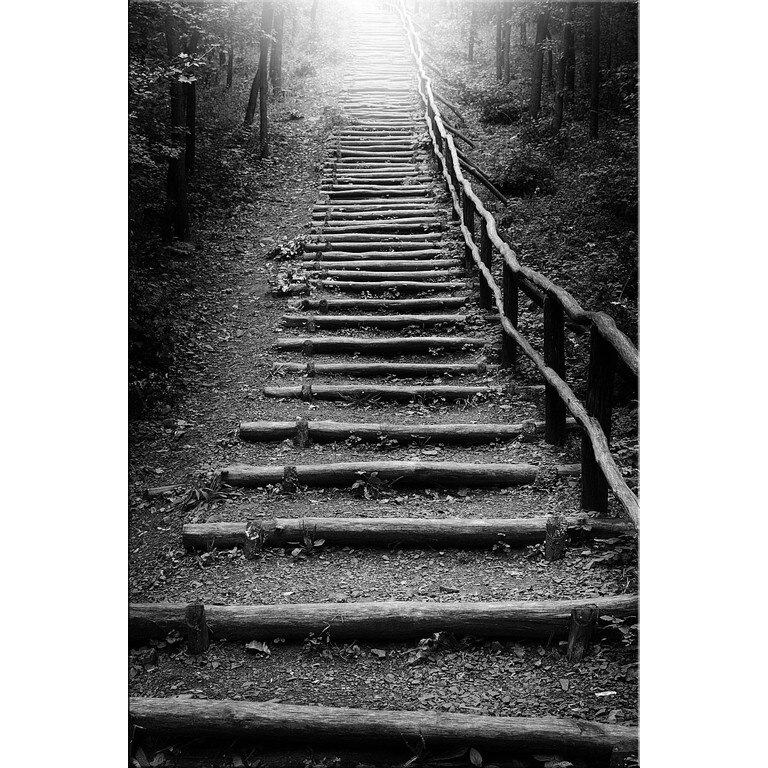 Tablou DualView Startonight Alt drum spre Rai, luminos in intuneric, 20 x 30 cm