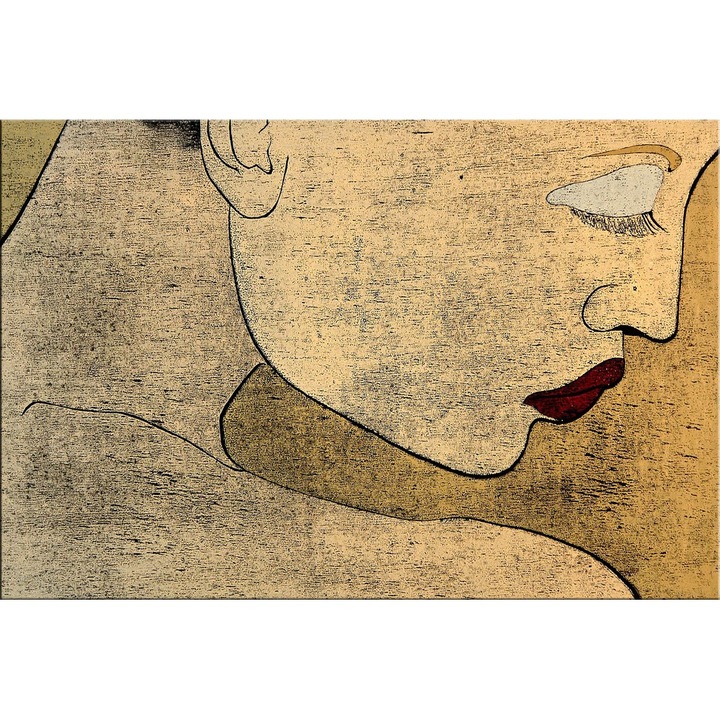 Tablou DualView Startonight Un tigru, luminos in intuneric, 80 x 120 cm