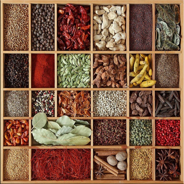 Tablou DualView Startonight Condimente III, luminos in intuneric, 30 x 30 cm