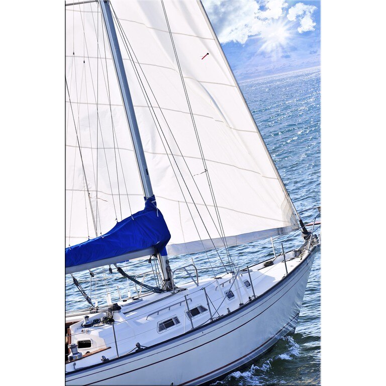 Tablou DualView Startonight Sailing, luminos in intuneric, 40 x 60 cm