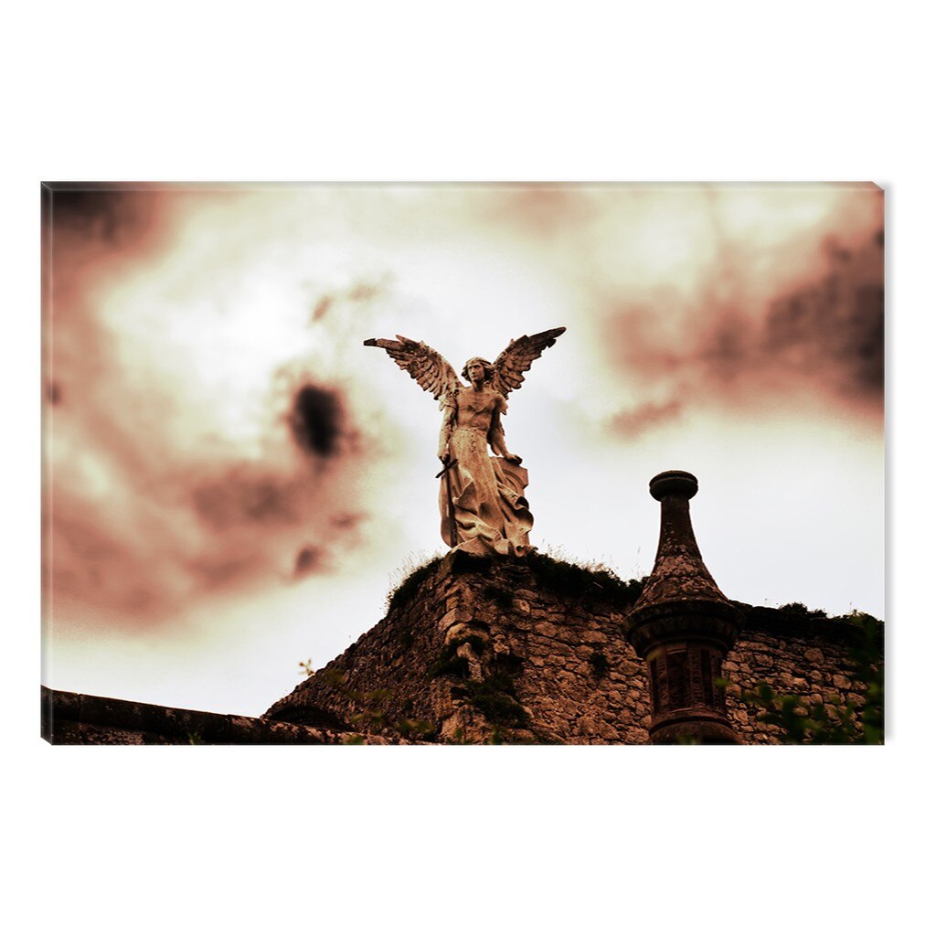 Tablou DualView Startonight Un inger vegheaza, luminos in intuneric, 80 x 120 cm