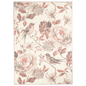 Covor Floral Bipol, Crem/Gri, 120x170 cm, C03-0201138 Covor Floral Bipol, Crem/Gri, 120x170 cm, C03-0201138