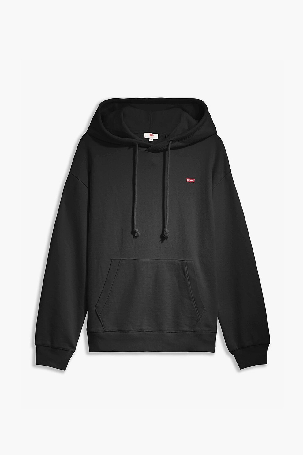 Levi's, Hanorac cu snur si buzunar kangaroo', Negru