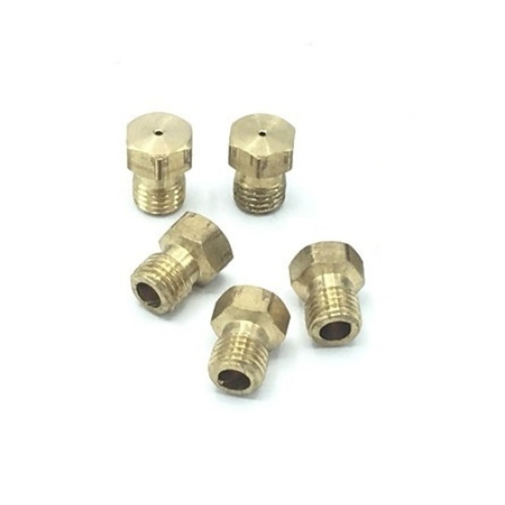 Комплект 5 дюзи за печка 7 Arctic-Beko, метан-цилиндър, преобразуване на газ