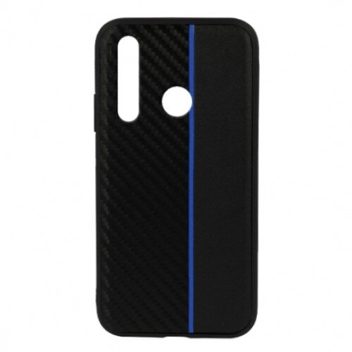 Husa Huawei Mate 20 Pro - carbon Moto albastru