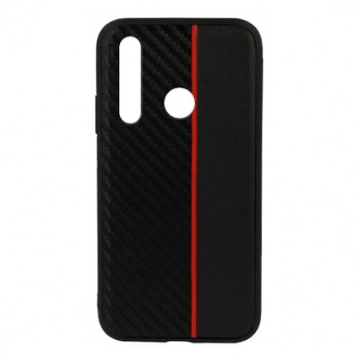 Husa Huawei Mate 20 Pro - carbon Moto rosu