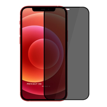 Folie sticla iPhone 12 - Privacy Tempered Glass 6D, protectie ecran AntiSpy- iShield® Folie sticla iPhone 12 - Privacy Tempered Glass 6D, protectie ecran AntiSpy- iShield®