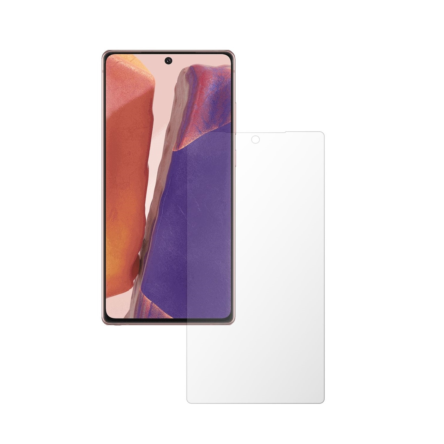 Set 2X Folie Protectie Ecran Invisible Skinz Matte pentru Samsung Galaxy Note 20 Ultra - Siliconica Mata Anti-Amprenta, Anti-Reflex, Adeziva si Flexibila