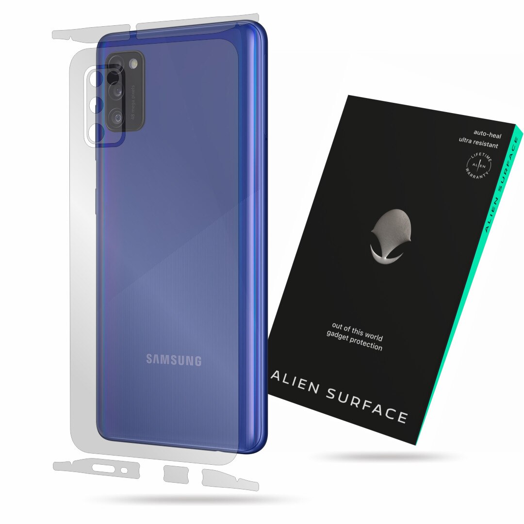 Folie Alien Surface, Samsung Galaxy A41, protectie spate, laterale