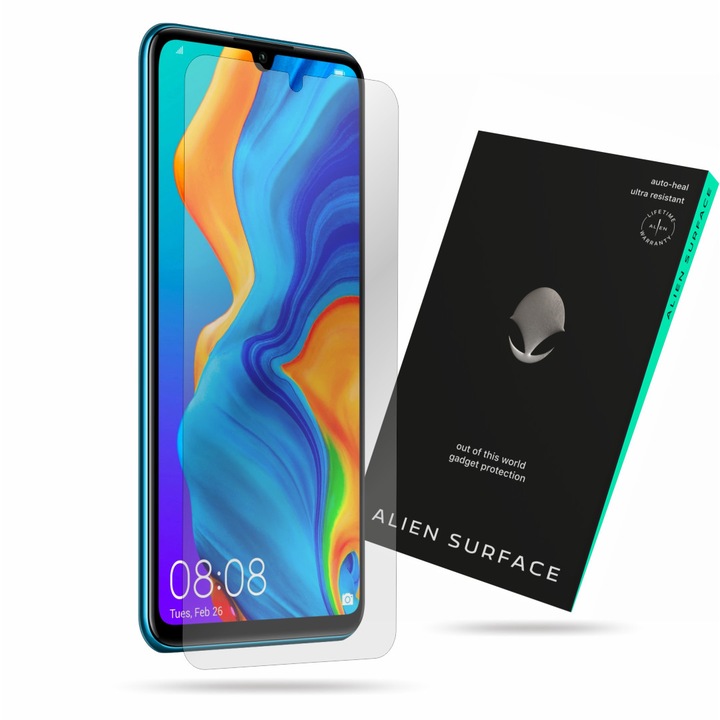 Alien Surface, Huawei P30 Lite New Edition, képernyővédő fólia