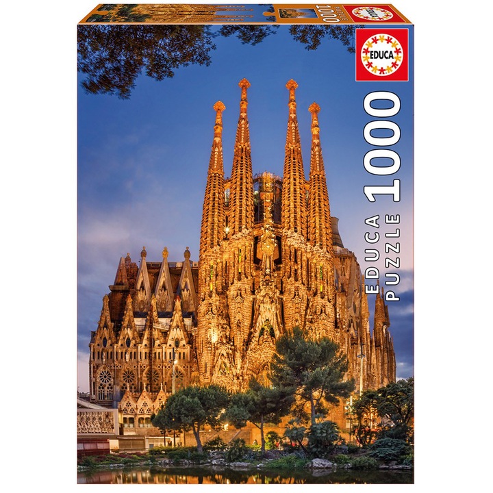 Puzzle Educa - Sagrada Familia, 1000 piese