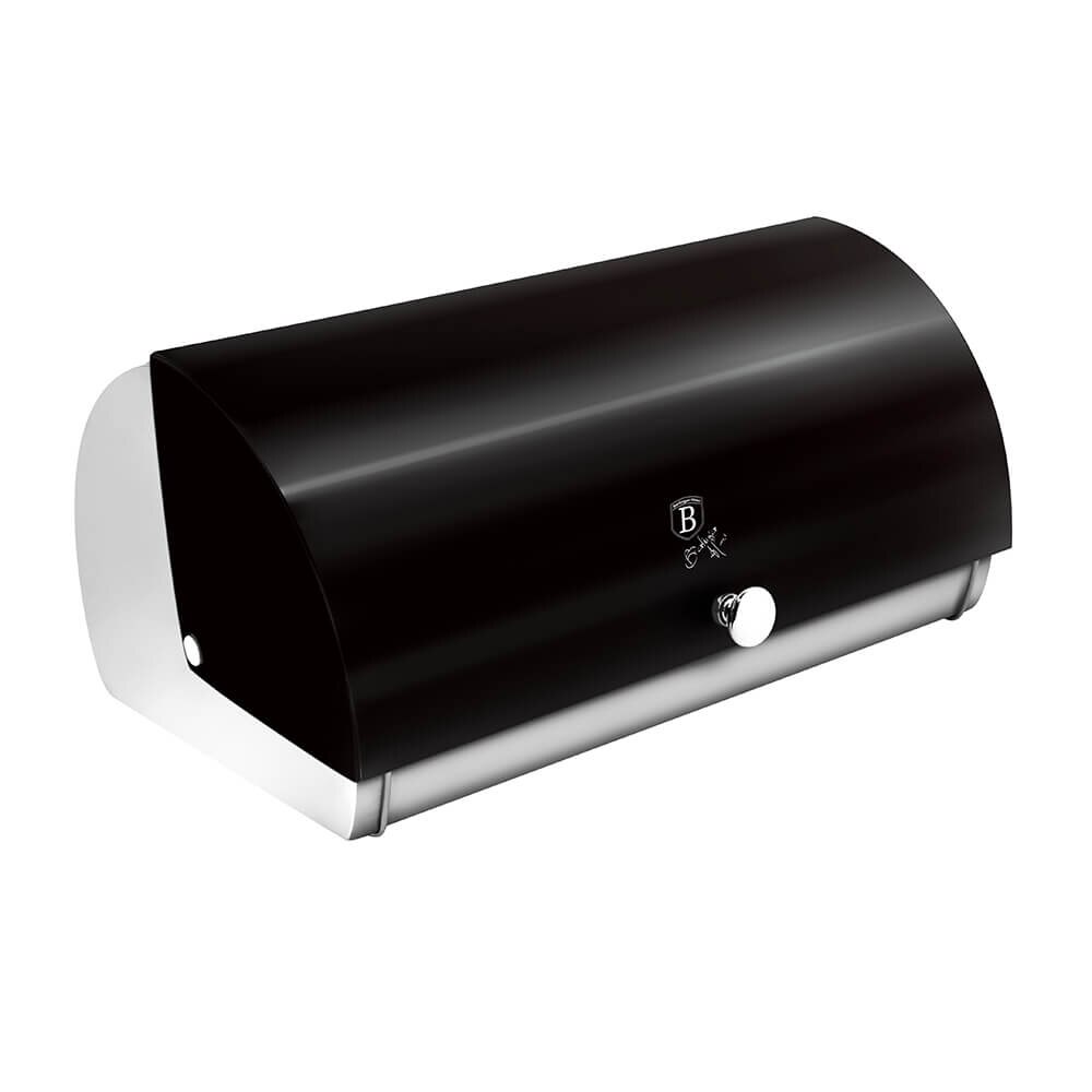 Cutie depozitare paine Black Silver Collection Berlinger Haus BH 6294