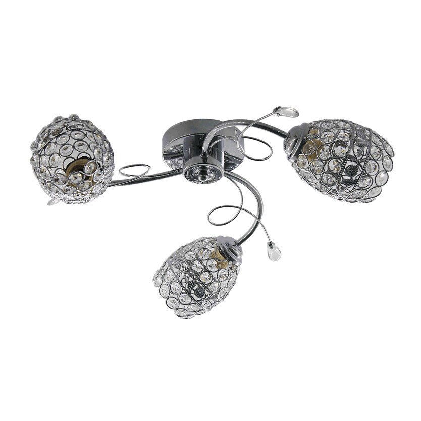 Lustra Interior Erste Saphire 3x60W Max E27 EL0038020 Culoare Crom