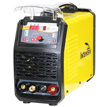 Invertor de sudura profesional Intensiv TIG/MMA, DIGITAL TIG 201 PULSE DC, 200A, 230 V, 1.6-3.2 mm, accesorii sudura TIG Invertor de sudura profesional Intensiv TIG/MMA, DIGITAL TIG 201 PULSE DC, 200A, 230 V, 1.6-3.2 mm, accesorii sudura TIG
