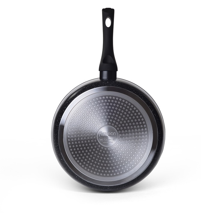 Fissman-Fiore serpenyő, 28x7cm, alumínium, fekete