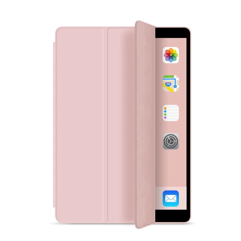 Husa Flip Magnetica cu suport Stylus Pen pentru iPad Air 4 - Pink