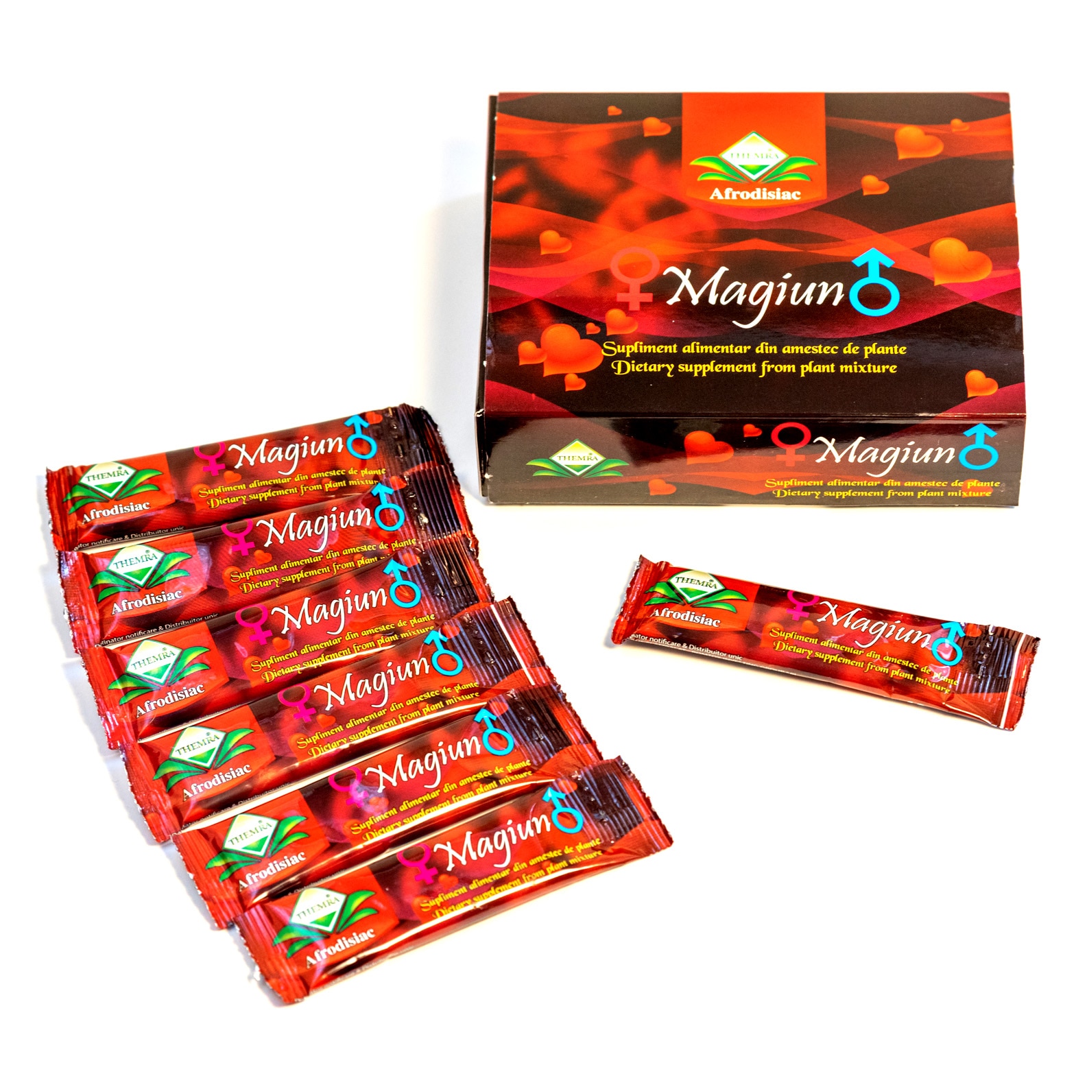 Afrodisiac Magiun Themra, Stimulent sexual unisex, 7 plicuri