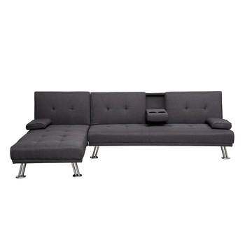 Coltar modular Thomas Mobila Sigma, interschimbabil, 260x164x81 cm, tesatura gri Coltar modular Thomas Mobila Sigma, interschimbabil, 260x164x81 cm, tesatura gri