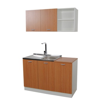 Set bucatarie Badenmob, 120x50x 80 cm, 3 corpuri, PAL, Stejar Set bucatarie Badenmob, 120x50x 80 cm, 3 corpuri, PAL, Stejar