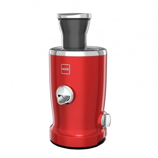 Storcator de citrice multifunctional, Novis, VitaJuicer S1, 4 functii, silentios, 2000 RPM, fara BPA, design elegant, extractie avansata a vitaminelor si nutrientilor, rosu