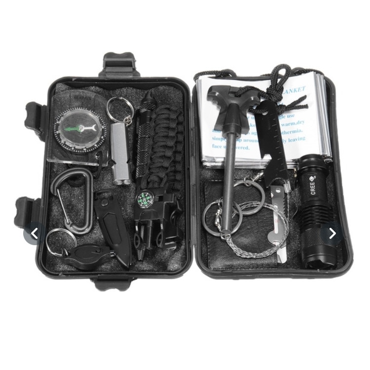 Kit Supravietuire Multifunctional 14 in 1