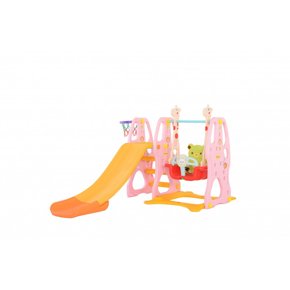 Spatiu de joaca Nichiduta Bear Pink 3 in 1