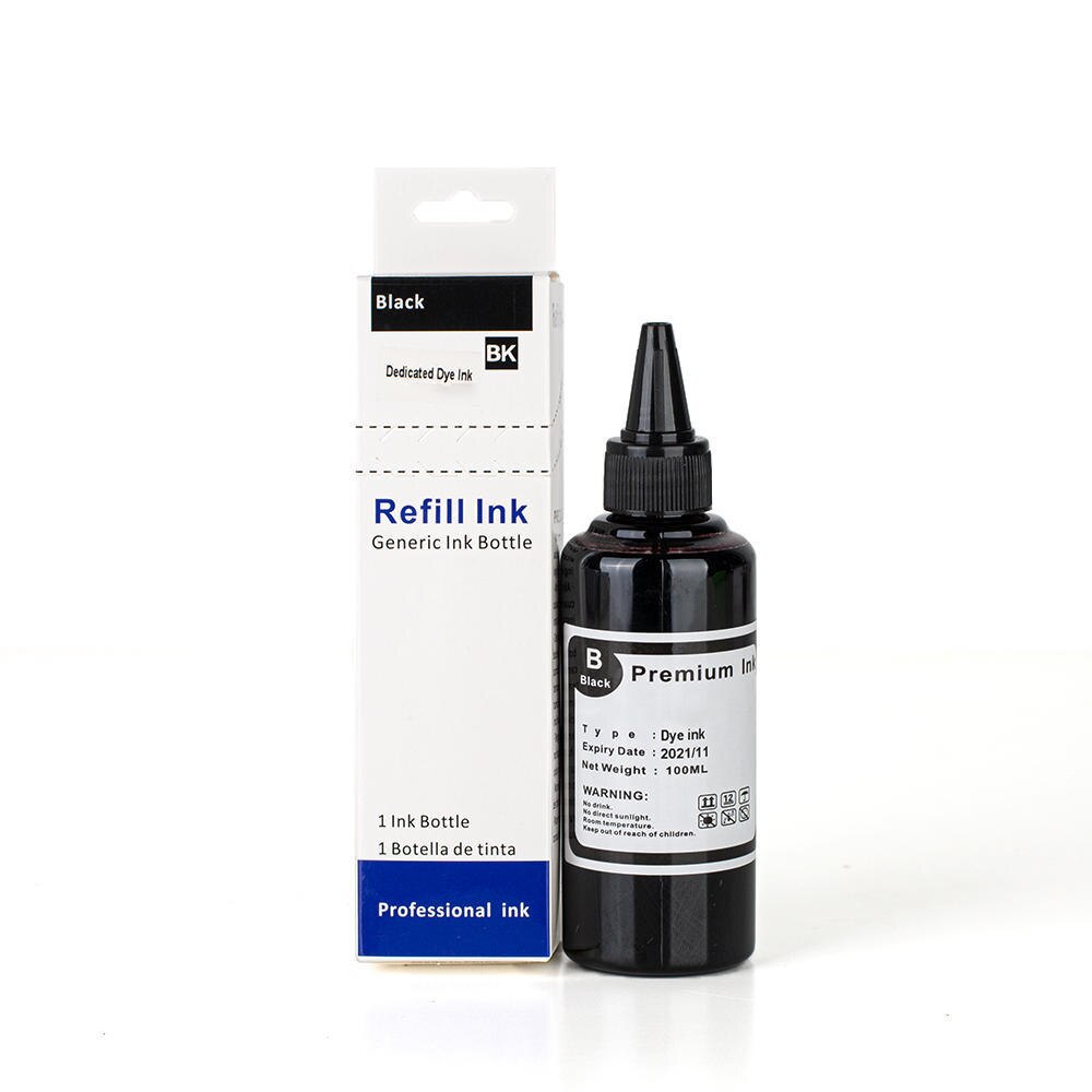 Cerneala universala refill compatibila Brother (CISS), 100 ml, black