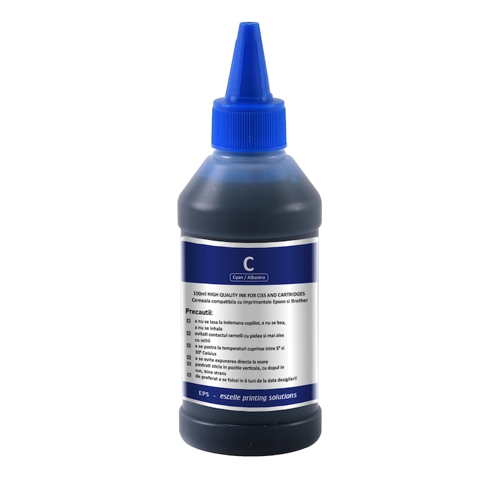 Cerneala universala refill compatibila Brother (CISS), 100 ml, magenta