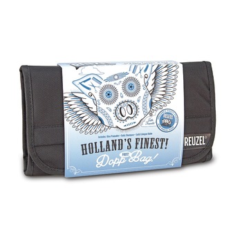 Set ingrijire par, Pigs Can Fly Dopp Bag Blue, Reuzel Set ingrijire par, Pigs Can Fly Dopp Bag Blue, Reuzel