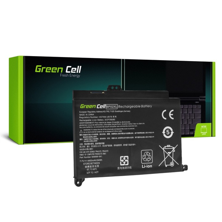 Green Cell HP150 HP Pavilion 15-xxx Notebook akkumulátor 4400 mAh (HP150)