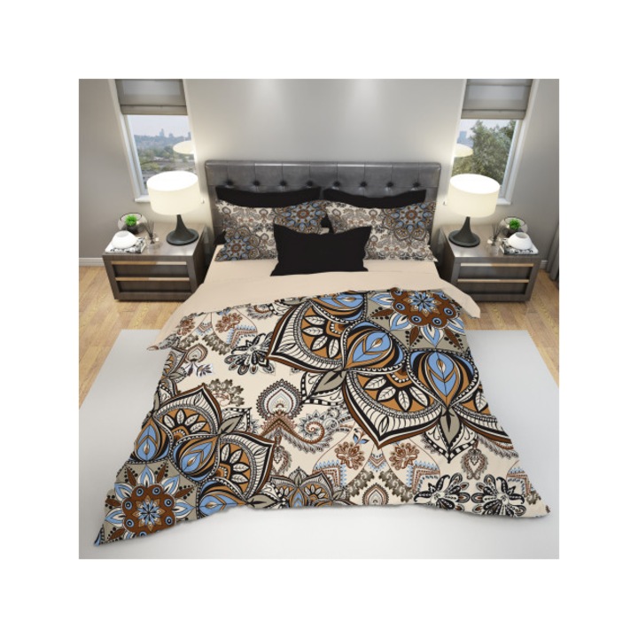 Спален Комплект Intermatrak Nicole Taneff G1057, Памучен Сатен, Единично Легло, С Чаршаф