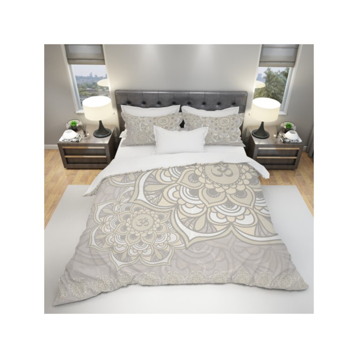 Спален Комплект Intermatrak Nicole Taneff G1129, Памучен Сатен, Единично Легло, С Чаршаф